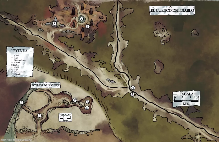 El Cuenco del Diablo - río Narn