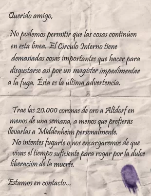 Nota de la Mano Púrpura